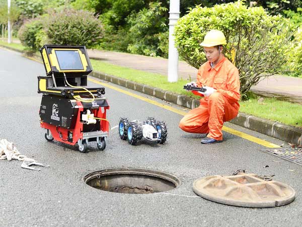 桂阳管道机器人检测